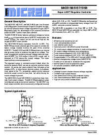 浏览型号MIC5158BM的Datasheet PDF文件第1页