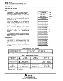 浏览型号MSP430F425IPM的Datasheet PDF文件第6页