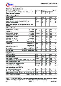 浏览型号TLE6240GP的Datasheet PDF文件第5页