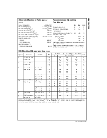 浏览型号MM74HC259SJ的Datasheet PDF文件第3页