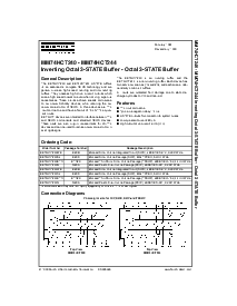 浏览型号MM74HCT244WM的Datasheet PDF文件第1页