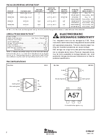 浏览型号OPA657U/2K5的Datasheet PDF文件第2页