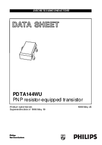 浏览型号PDTA144WU的Datasheet PDF文件第1页
