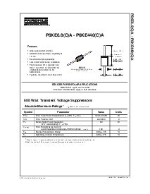 浏览型号P6KE62CA的Datasheet PDF文件第1页