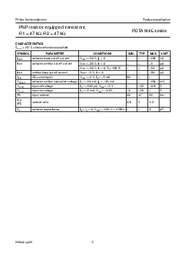 浏览型号PDTA144ET的Datasheet PDF文件第5页