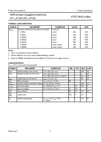 浏览型号PDTC144EE的Datasheet PDF文件第5页