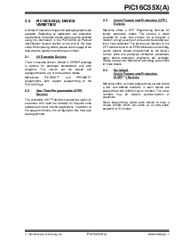 浏览型号PIC16C55XA的Datasheet PDF文件第7页