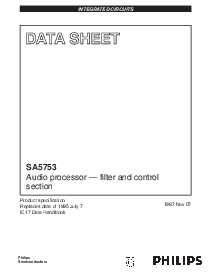 浏览型号SA5753DK的Datasheet PDF文件第1页