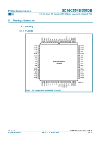 浏览型号SC16C554DB的Datasheet PDF文件第5页