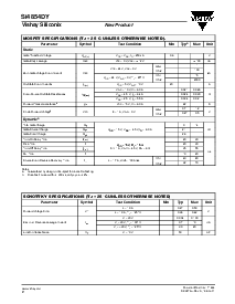 浏览型号SI4854DY的Datasheet PDF文件第2页