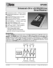 浏览型号SP385ECA的Datasheet PDF文件第1页