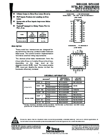 浏览型号SN74LS245DWR的Datasheet PDF文件第1页