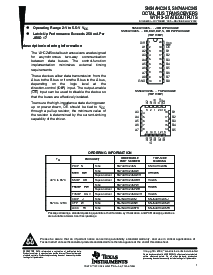 浏览型号SN74AHC245DBR的Datasheet PDF文件第1页