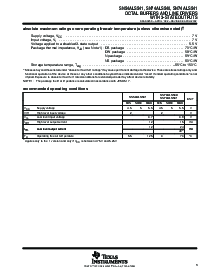 浏览型号SN74ALS541NSR的Datasheet PDF文件第3页