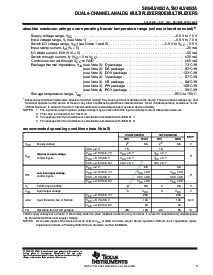 浏览型号SN74LV4052AD的Datasheet PDF文件第3页