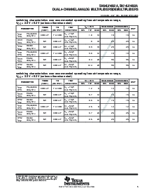 浏览型号SN74LV4052AD的Datasheet PDF文件第5页