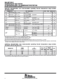 浏览型号SN74CBT3125CDR的Datasheet PDF文件第4页