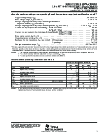 浏览型号SN74LVTH16543DLR的Datasheet PDF文件第5页