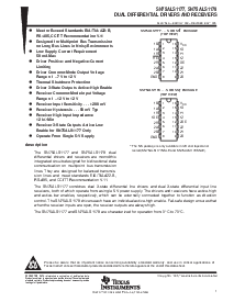 浏览型号SN75ALS1177N的Datasheet PDF文件第1页