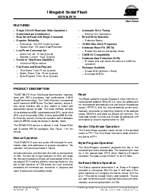 浏览型号SST45LF010的Datasheet PDF文件第1页