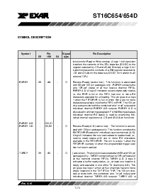 浏览型号ST16C654IQ100的Datasheet PDF文件第9页