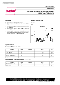 浏览型号STK4050II的Datasheet PDF文件第1页