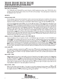 浏览型号TMS417400的Datasheet PDF文件第2页