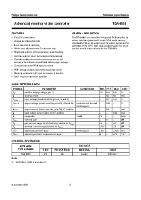 浏览型号TDA4881的Datasheet PDF文件第2页