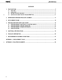 浏览型号UPD75P316B的Datasheet PDF文件第4页