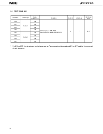 浏览型号UPD75P316B的Datasheet PDF文件第6页