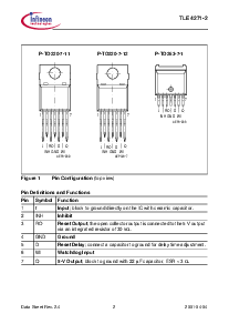 浏览型号TLE4271的Datasheet PDF文件第2页