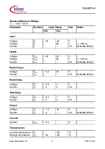 浏览型号TLE4271的Datasheet PDF文件第5页