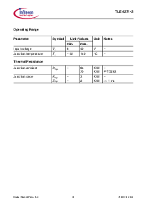 浏览型号TLE4271G的Datasheet PDF文件第6页