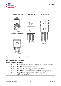 浏览型号TLE4275的Datasheet PDF文件第3页