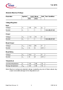 浏览型号TLE4275G的Datasheet PDF文件第5页