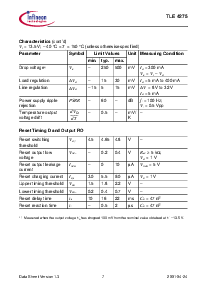 浏览型号TLE4275G的Datasheet PDF文件第7页