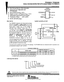 浏览型号TPS3806I33DBVT的Datasheet PDF文件第1页