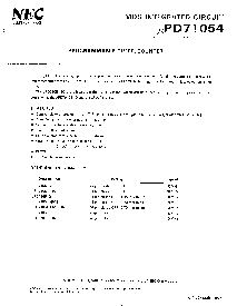 浏览型号UPD71054GB-10-384的Datasheet PDF文件第1页