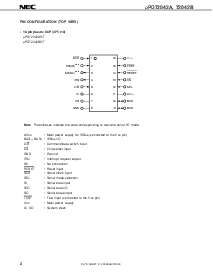 浏览型号UPD72042BGT的Datasheet PDF文件第2页