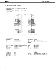 浏览型号UPD75P0076的Datasheet PDF文件第4页