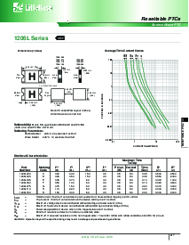 浏览型号1206L075的Datasheet PDF文件第2页
