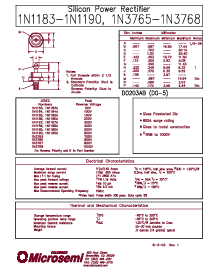 浏览型号1N1188的Datasheet PDF文件第1页