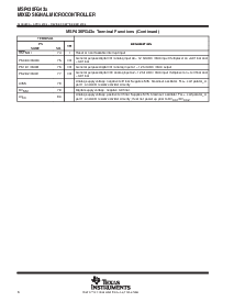 浏览型号MSP430FG437的Datasheet PDF文件第6页