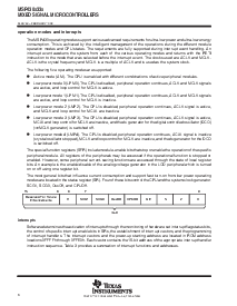 浏览型号MSP430X33X的Datasheet PDF文件第6页