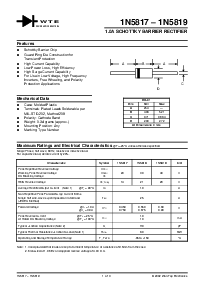 浏览型号1N5818-T3的Datasheet PDF文件第1页