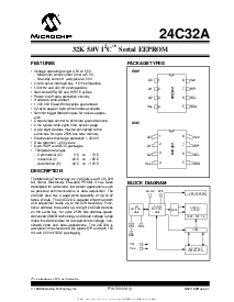 浏览型号24C32A-ISM的Datasheet PDF文件第1页