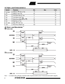 浏览型号29C040的Datasheet PDF文件第6页