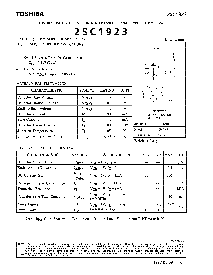 浏览型号2SC1923的Datasheet PDF文件第1页