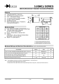 浏览型号3.0SMCJ13C的Datasheet PDF文件第1页