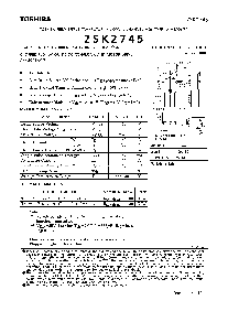 浏览型号2SK2745的Datasheet PDF文件第1页
